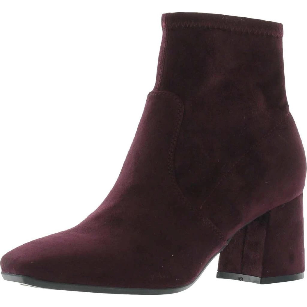 商品Nine West|Nine West Womens Viper 9X9 2 Faux Suede Covered Heel Ankle Boots,价格¥539,第1张图片