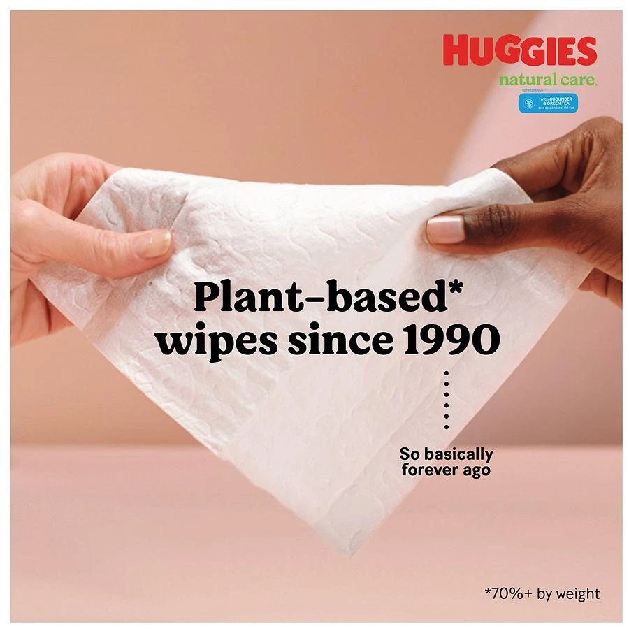 商品Huggies|Refreshing Baby Wipes Cucumber & Green Tea,价格¥23,第4张图片详细描述