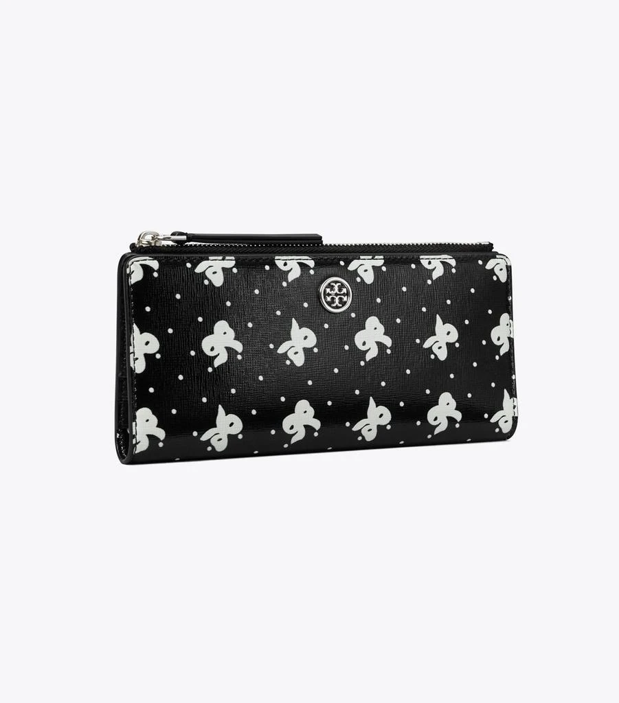 商品Tory Burch|Robinson Printed Zip Slim Wallet,价格¥1905,第1张图片