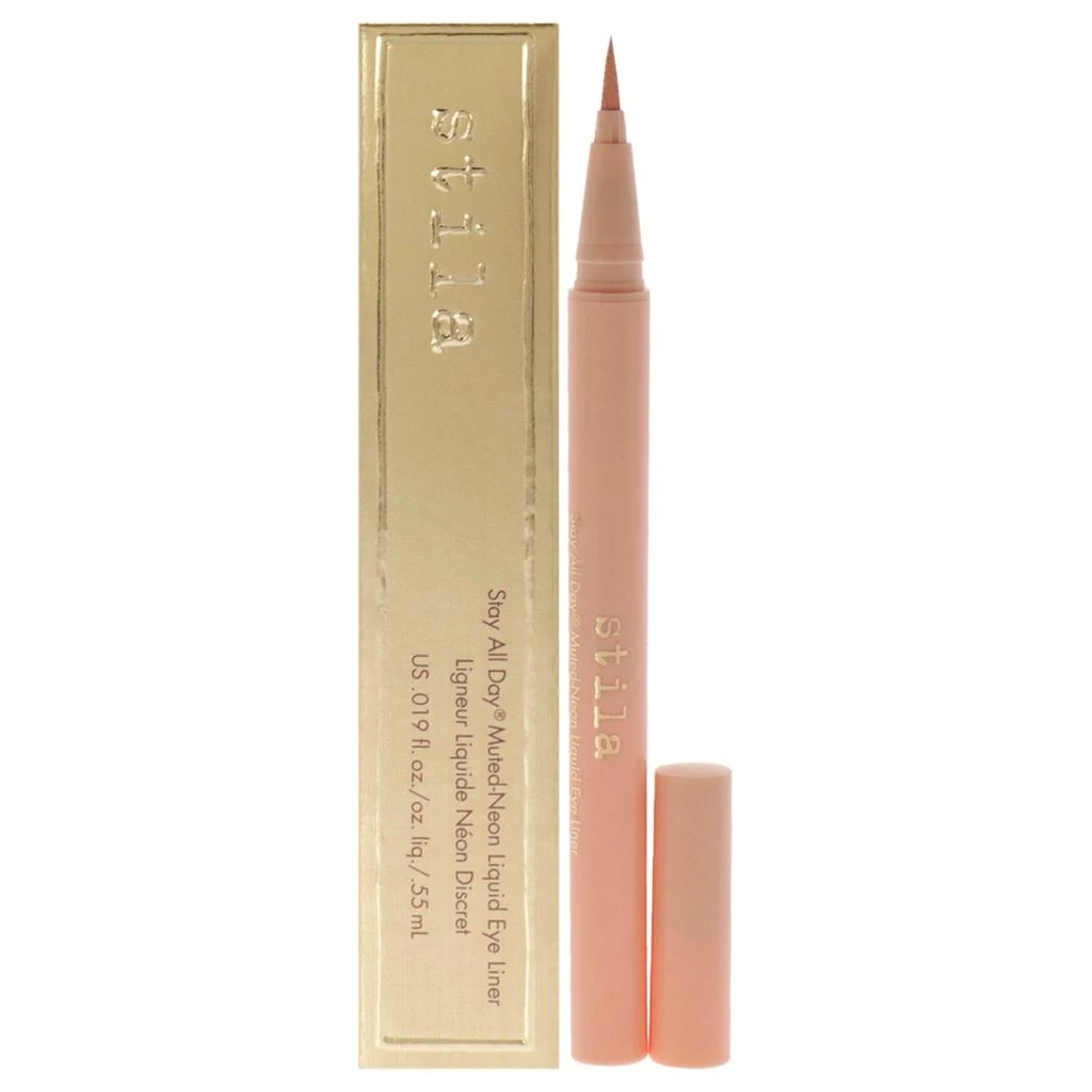 商品Stila|Stay All Day Muted-Neon Liquid Eye Liner - Peach Party by Stila for Women - 0.019 oz Eyeliner,价格¥238,第1张图片