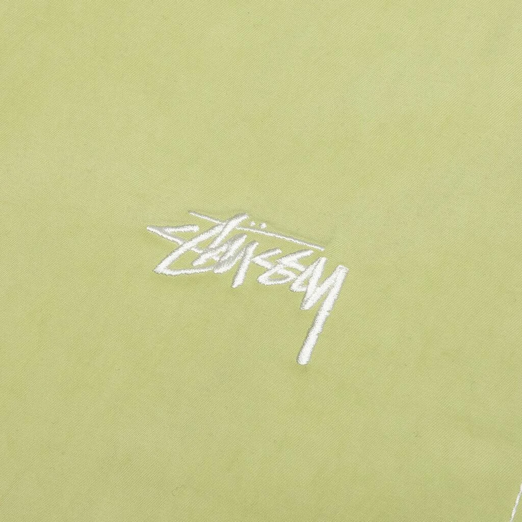 商品STUSSY|Stussy Nylon Folsom Jacket - Faded Lime,价格¥572,第3张图片详细描述