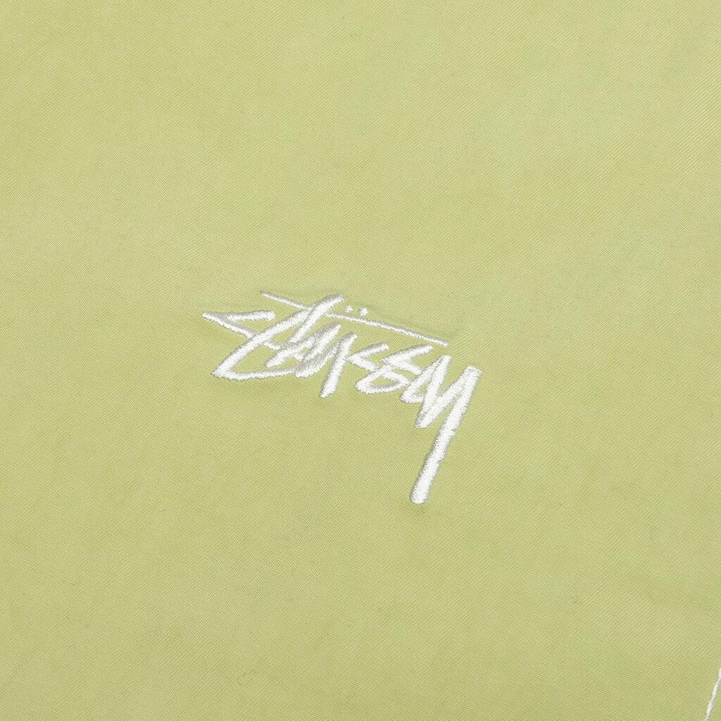 商品STUSSY|Stussy Nylon Folsom Jacket - Faded Lime,价格¥1108,第5张图片详细描述