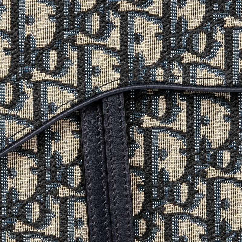 Dior 迪奥女士蓝色帆布手拿包 商品