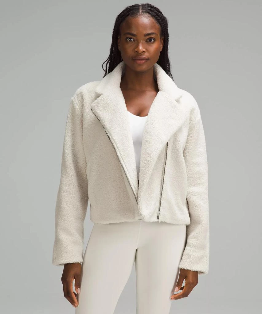 商品Lululemon|Textured Fleece Collared Jacket,价格¥803,第3张图片详细描述