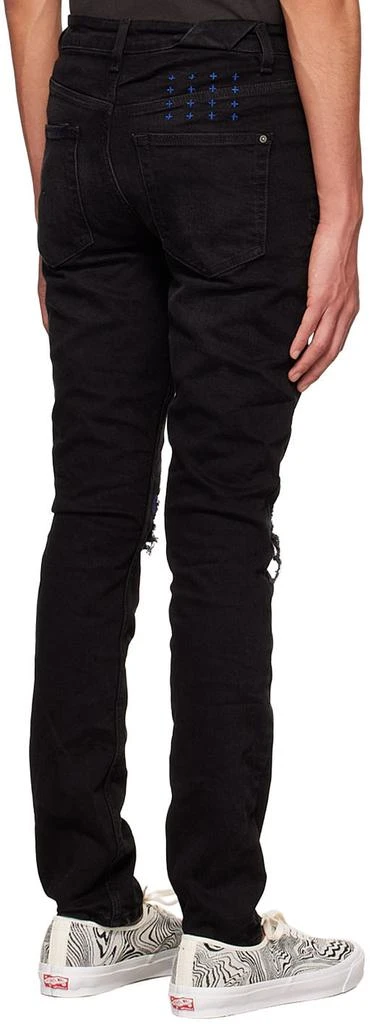 商品Ksubi|Black Chitch Blu Bottle Trashed Jeans,价格¥938,第3张图片详细描述