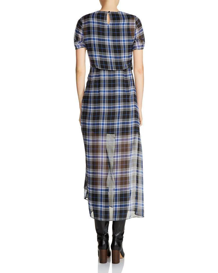商品Maje|Rancha Ruffled Ruched Midi Dress,价格¥1740,第2张图片详细描述