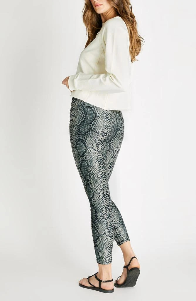 商品ÉTICA|Cindy High Waist Snake Print Ankle Skinny Jeans,价格¥434,第4张图片详细描述