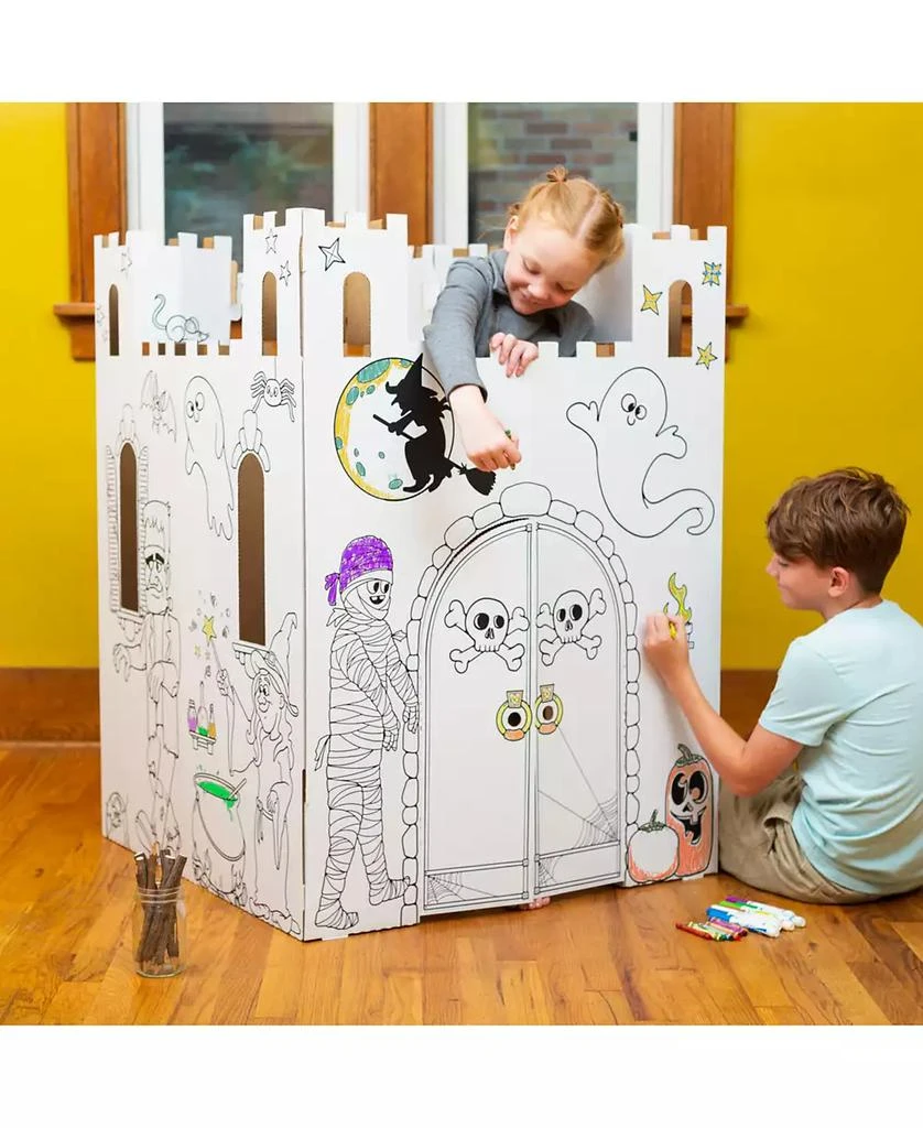 商品Style Me Up!|Easy Playhouse Haunted Castle Cardboard Playhouse,价格¥297,第2张图片详细描述