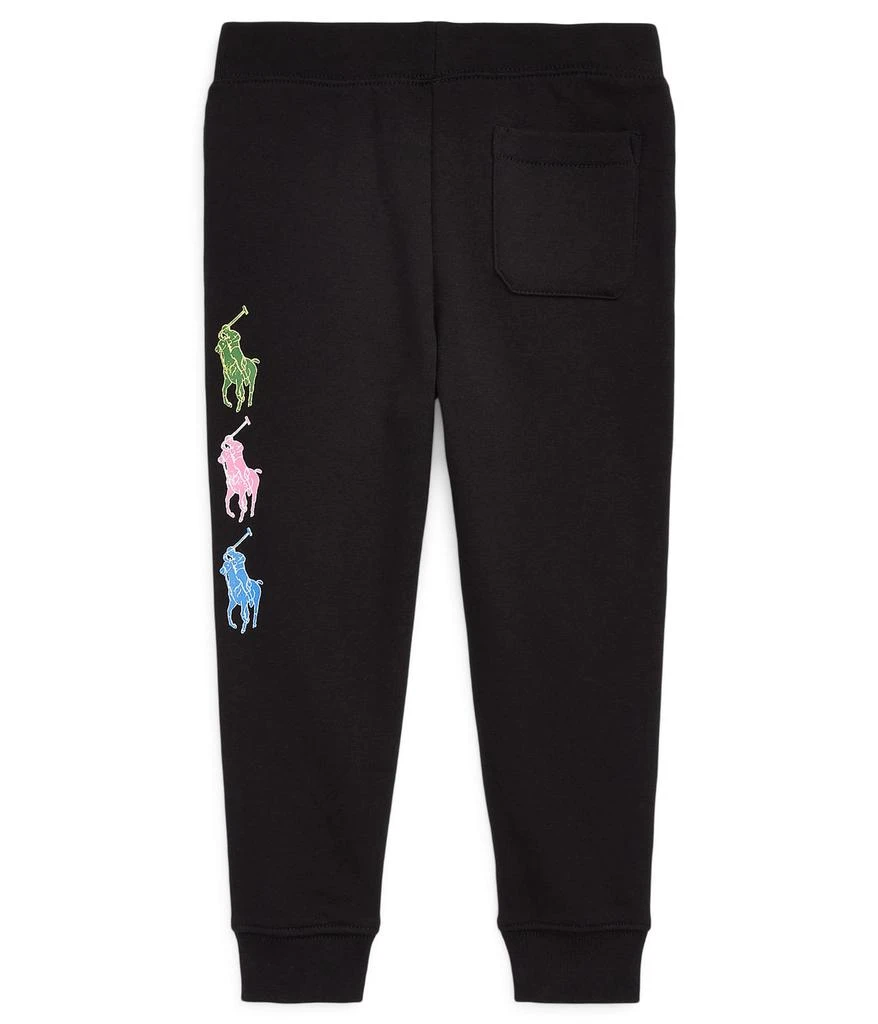 商品Ralph Lauren|Big Pony Fleece Jogger Pants (Little Kids),价格¥262,第2张图片详细描述