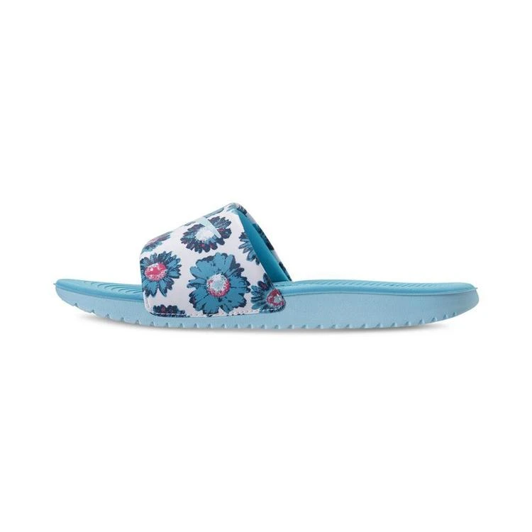 商品NIKE|女童Girls' Kawa Print Slide Sandals from Finish Line,价格¥169,第5张图片详细描述