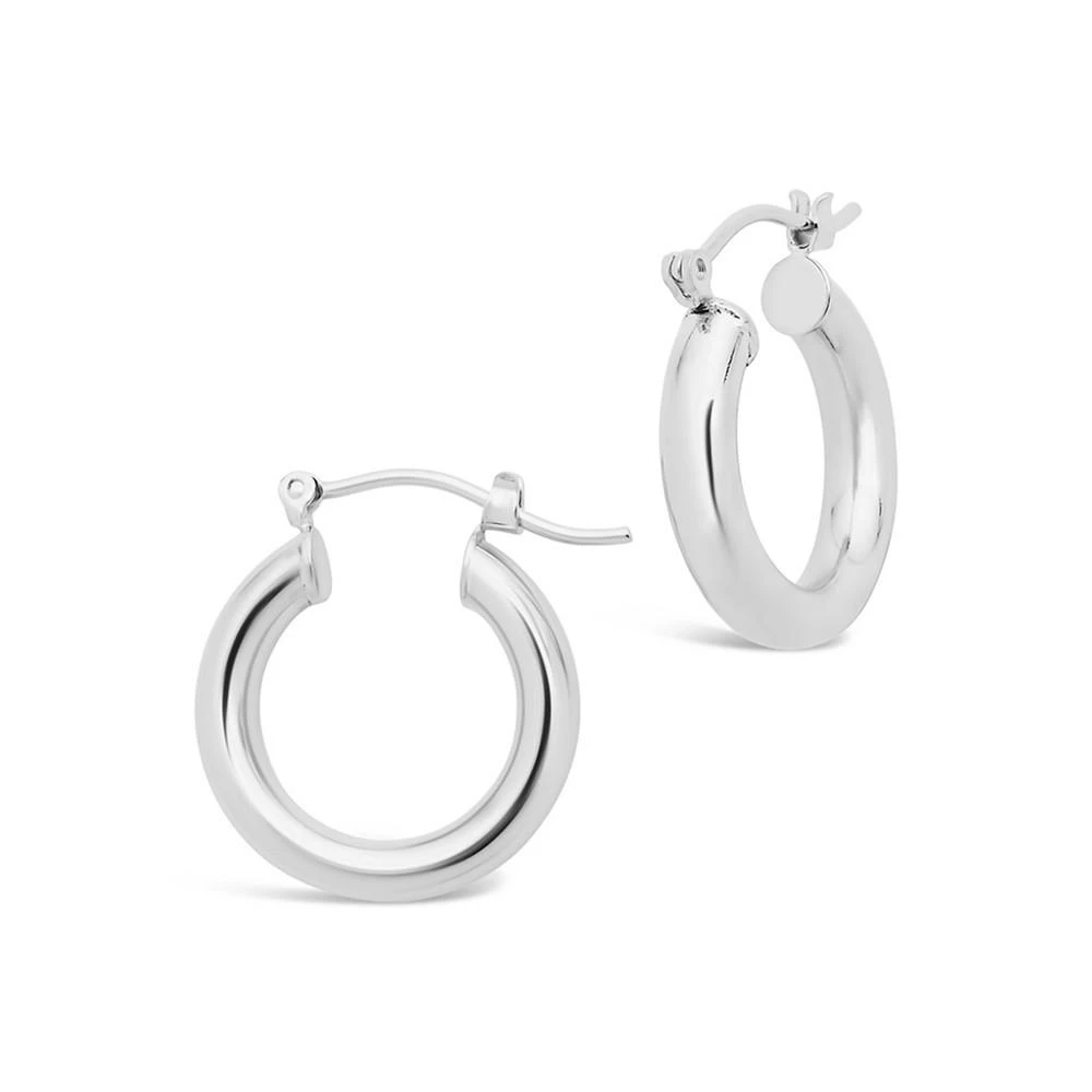 商品Sterling Forever|Hoop and Disc Necklace Let it Snow Gift Set,价格¥302,第2张图片详细描述