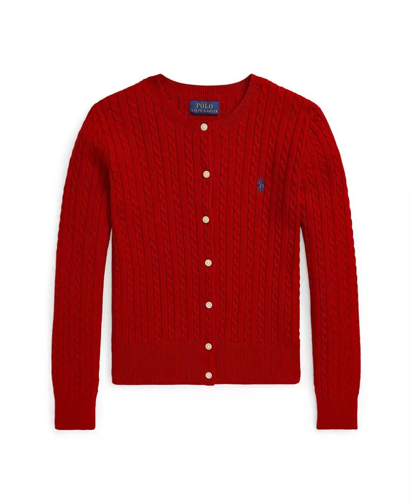 商品Ralph Lauren|大童款 纯棉针织开衫,价格¥440,第4张图片详细描述
