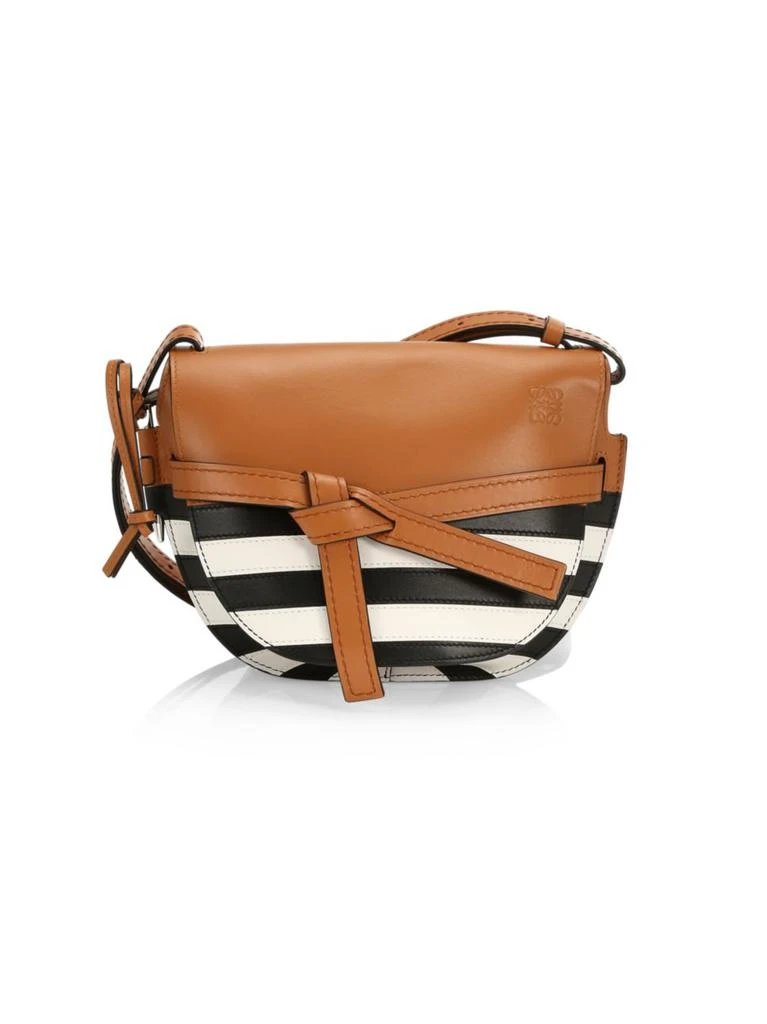 商品Loewe|Small Gate Marine Leather Saddle Bag,价格¥6926,第1张图片
