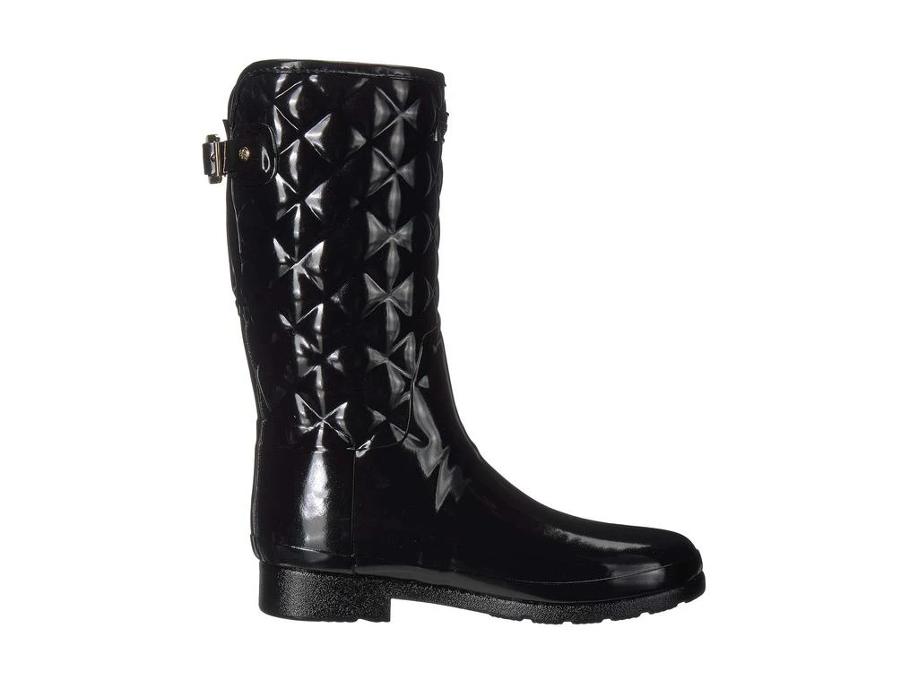 Refined Gloss Quilt Short Rain Boots 商品