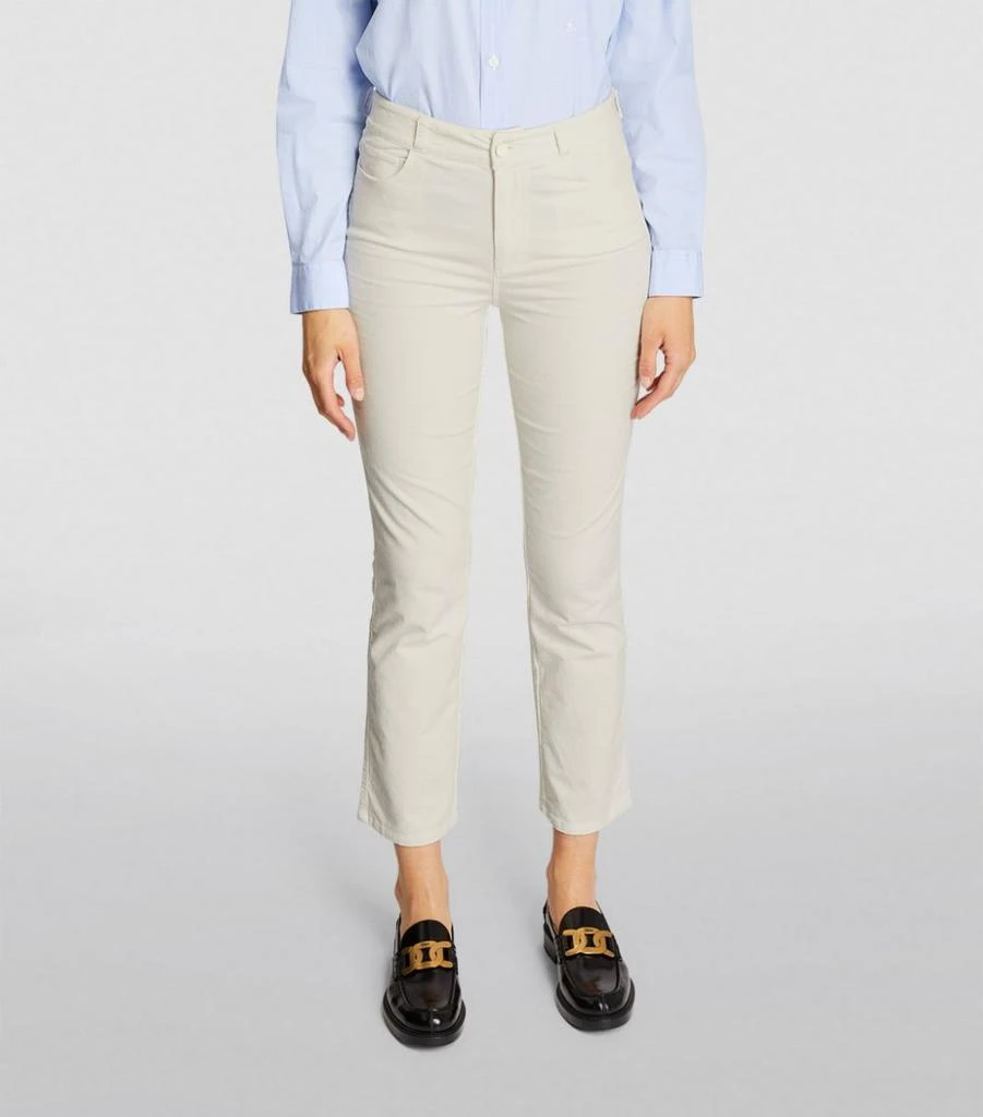商品Paige|Corduroy Cindy High-Rise Straight Jeans,价格¥1790,第3张图片详细描述