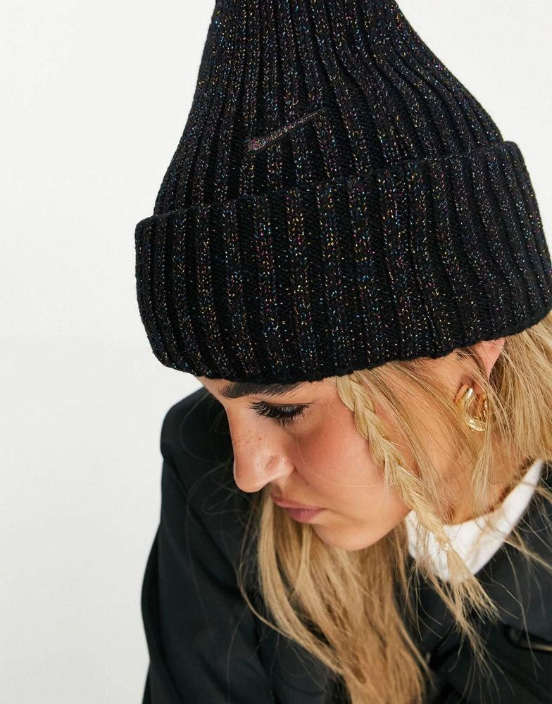 商品NIKE|Nike glitter beanie in black,价格¥149,第2张图片详细描述