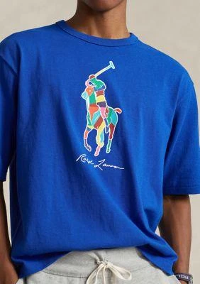 商品Ralph Lauren|Ralph Lauren Relaxed Fit Big Pony Jersey T Shirt,价格¥247,第3张图片详细描述