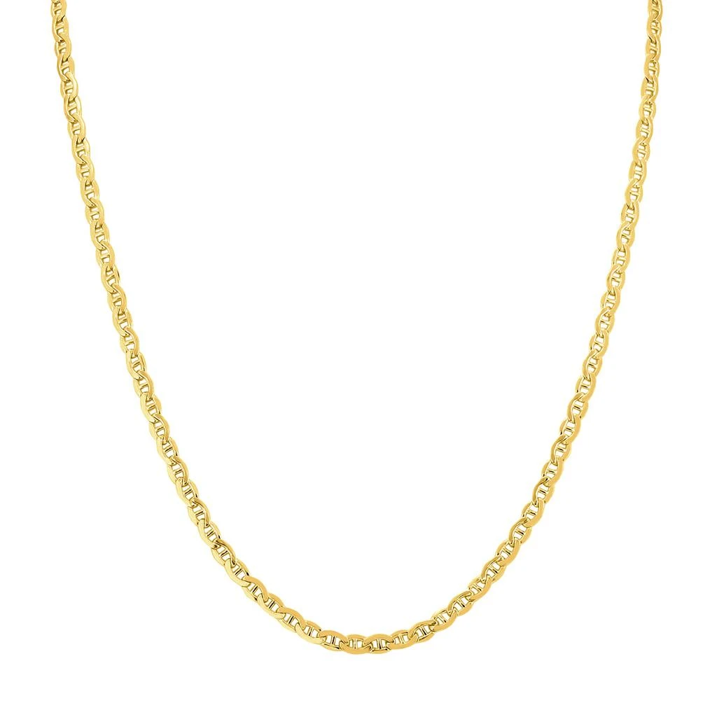 商品Monary|14K Yellow Gold Filled 3.2MM Mariner Link Chain with Lobster Clasp - 18 Inch,价格¥1289,第1张图片