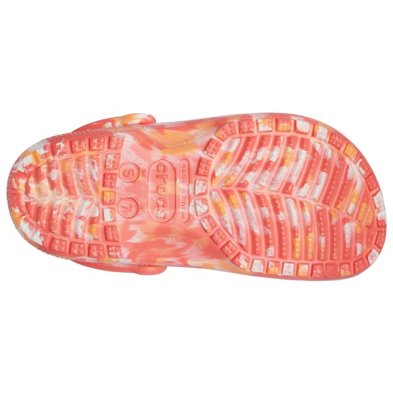 商品Crocs|Crocs Classic Marbled Clogs - Women's,价格¥193,第5张图片详细描述
