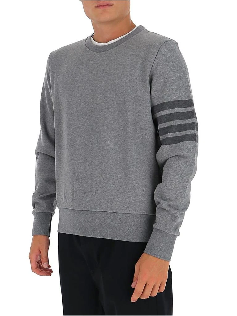 商品Thom Browne|Thom Browne 4-Bar Striped Crewneck Sweatshirt,价格¥2693,第5张图片详细描述