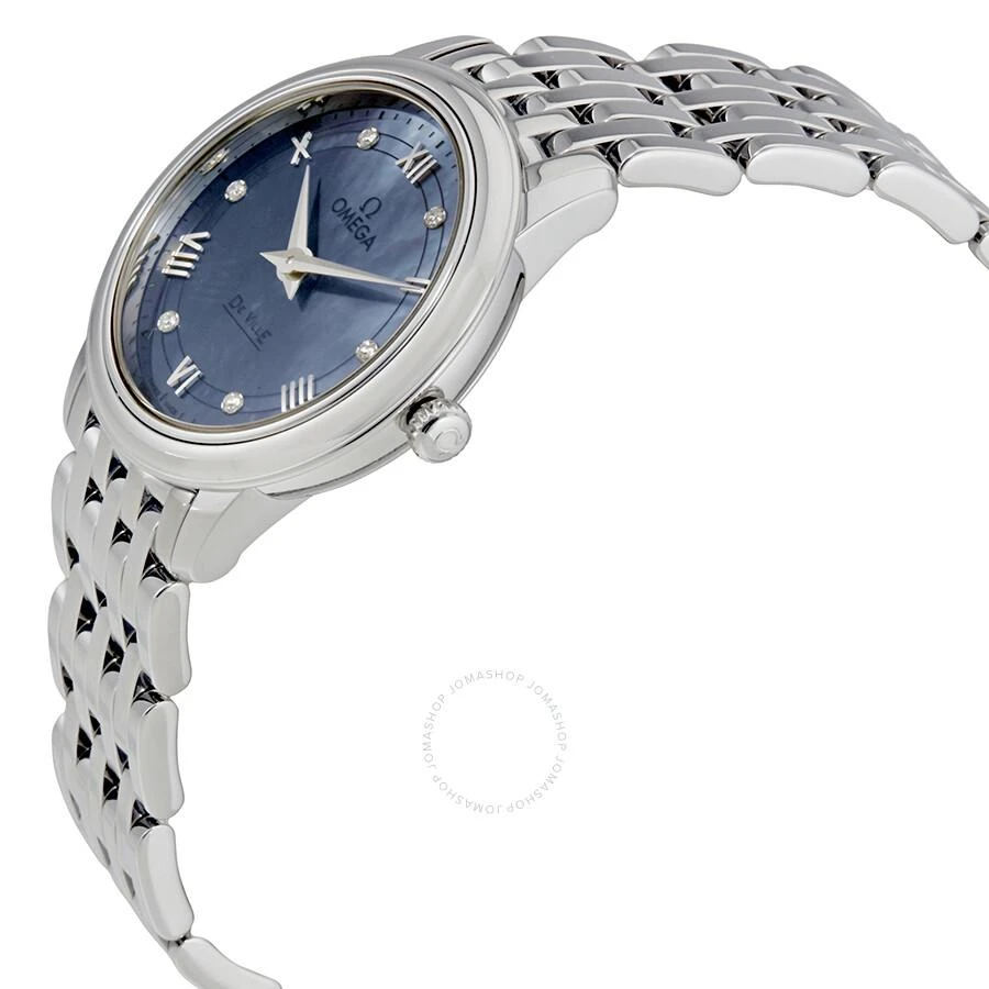 商品Omega|De Ville Prestige Blue Mother of Pearl Ladies Watch 424.10.27.60.57.001,价格¥17667,第2张图片详细描述