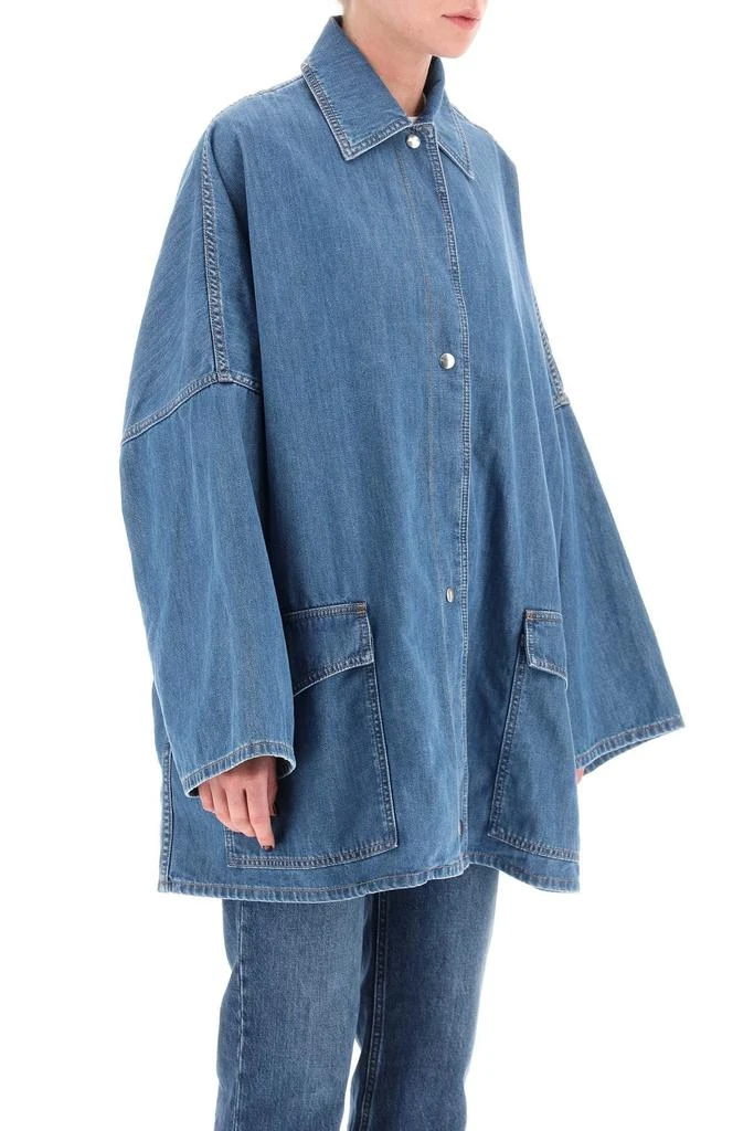 商品Totême|DENIM OVERSHIRT,价格¥3978,第3张图片详细描述