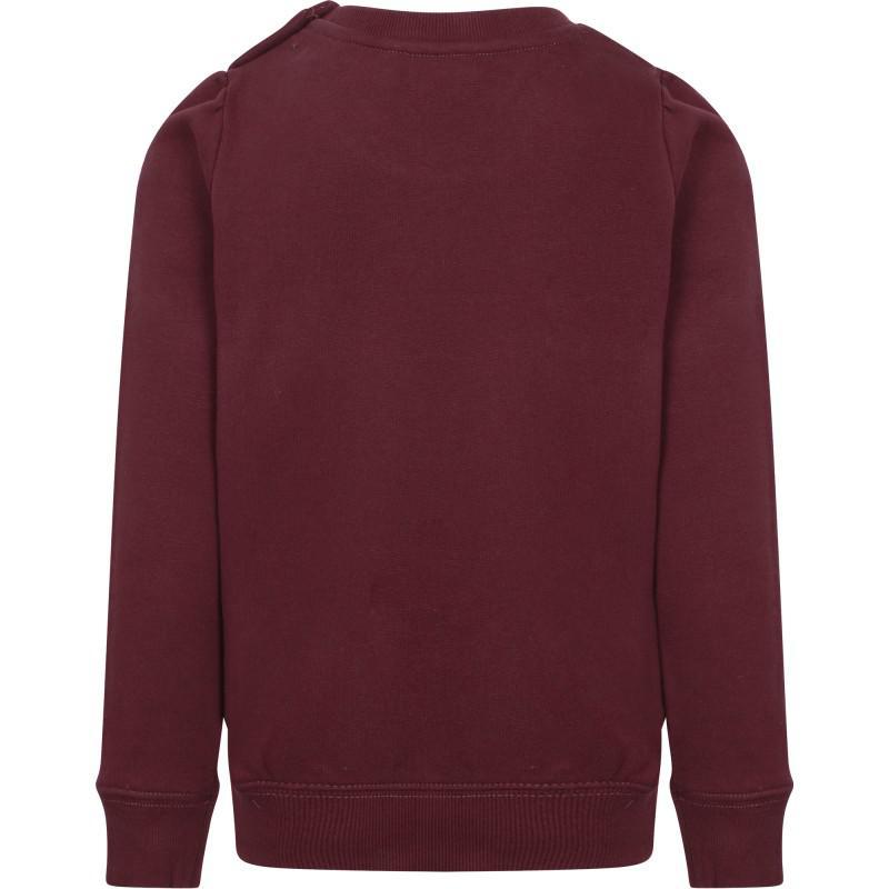 商品Ralph Lauren|Polo bear logo sweatshirt in burgundy,价格¥1500-¥1567,第4张图片详细描述