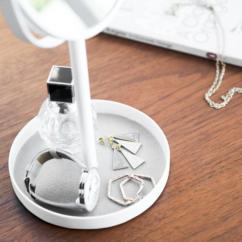 商品Yamazaki Home|Vanity Mirror Steel,价格¥218,第2张图片详细描述