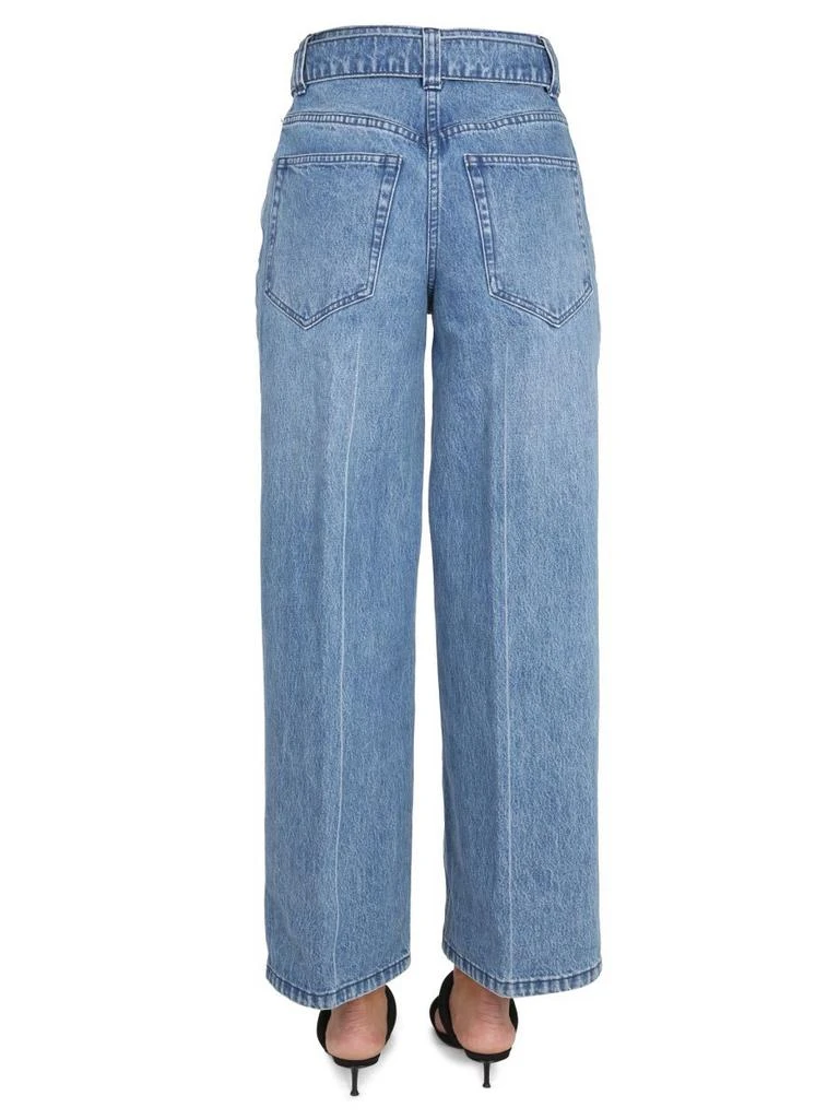 商品Alexander Wang|Alexander wang women's blue other materials jeans,价格¥5221,第4张图片详细描述