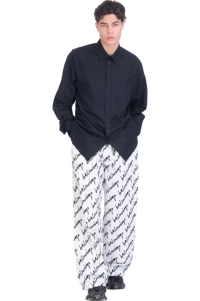 商品Balenciaga|Shirt In Black Cotton,价格¥3839,第2张图片详细描述
