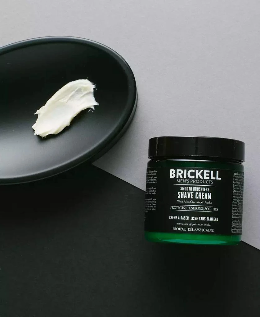 商品Brickell Mens Products|Brickell Men's Products Smooth Brushless Shave Cream, 5 oz.,价格¥180,第2张图片详细描述