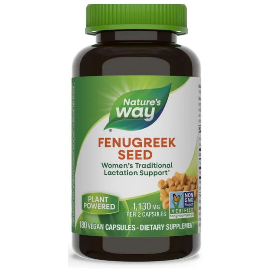 商品Nature's Way|Fenugreek Seed Capsules,价格¥100,第1张图片