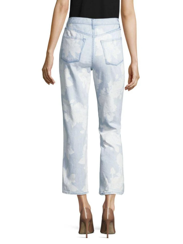 商品J Brand|Wynne Straight-Leg Floral Print Jeans,价格¥2212,第2张图片详细描述
