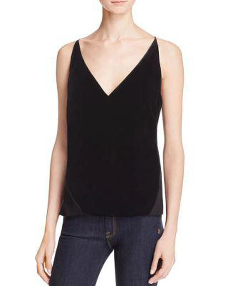 商品J Brand|Lucy Sheer Back Velvet Tank,价格¥932,第1张图片