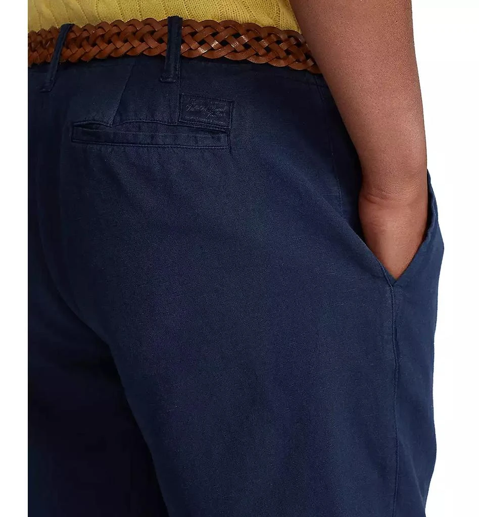 商品Ralph Lauren|Men's 8.5" Straight-Fit Linen Cotton Chino Shorts,价格¥518,第2张图片详细描述
