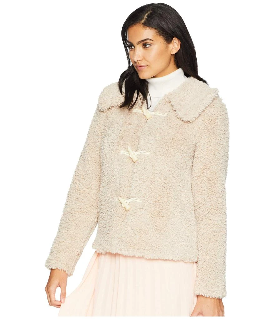 商品Kensie|Teddy Fur Jacket KS0K2311,价格¥573,第2张图片详细描述