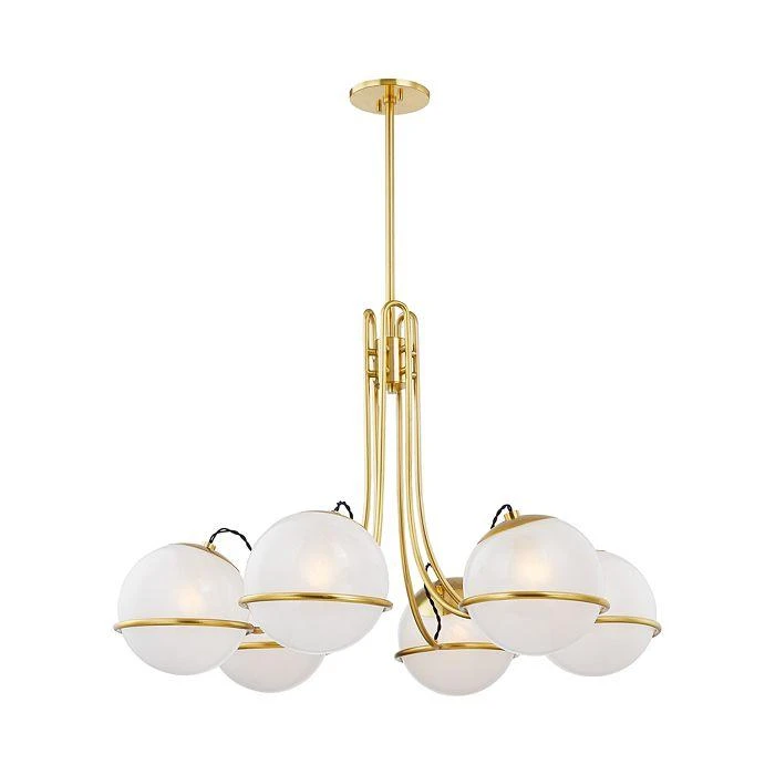商品Hudson Valley|Hingham Six Light Chandelier,价格¥16332,第2张图片详细描述