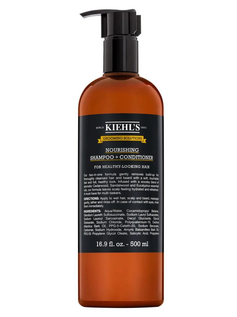 商品Kiehl's|Grooming Solution Nourishing Two-in-One Shampoo & Conditioner,价格¥75,第2张图片详细描述
