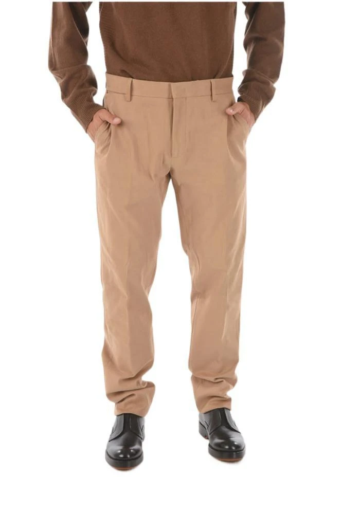 商品Zegna|Ermenegildo Zegna Mens Beige Other Materials Pants,价格¥3638,第1张图片