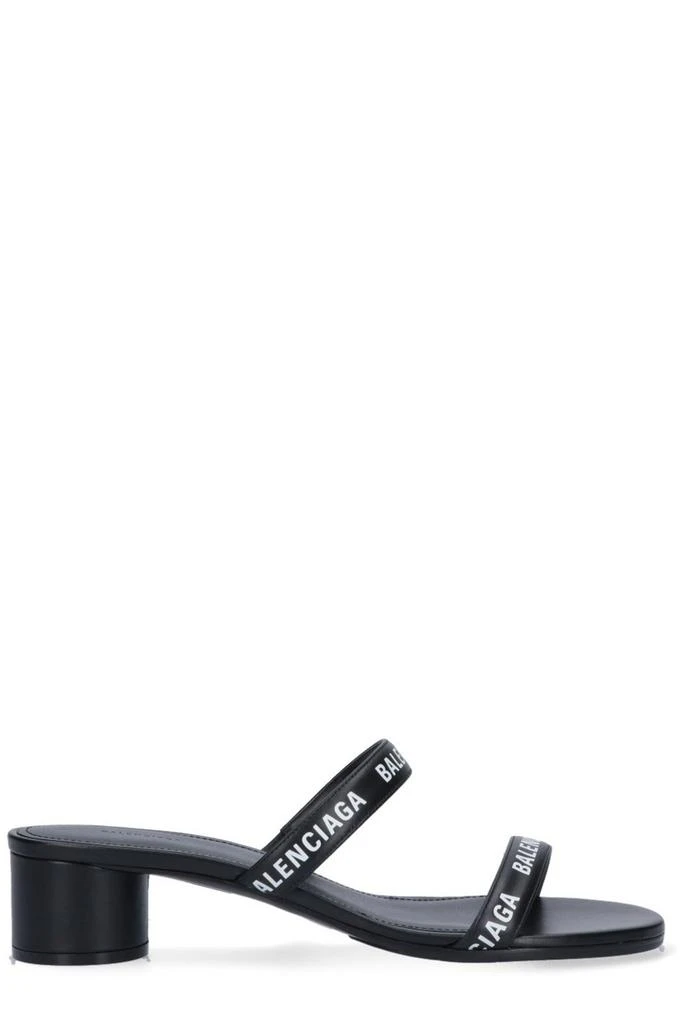 商品Balenciaga|Balenciaga Logo Strap Open-Toe Sandals,价格¥3128,第1张图片