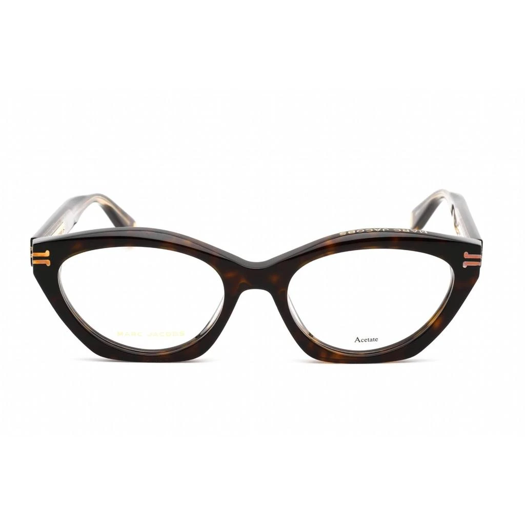 商品Marc Jacobs|Marc Jacobs Women's Eyeglasses - Cat Eye Shape Havana Crystal Frame | MJ 1015 0KRZ 00,价格¥334,第2张图片详细描述
