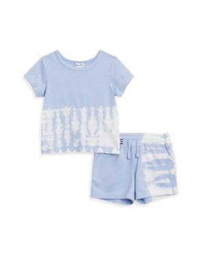 商品Splendid|Little Boy's 2-Piece Riptide Tee & Shorts Set,价格¥121,第1张图片