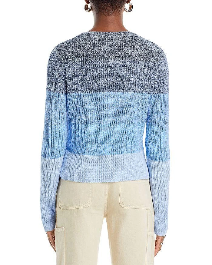 商品Rag & Bone|Kati Crewneck Ombré Stripe Sweater,价格¥669,第3张图片详细描述