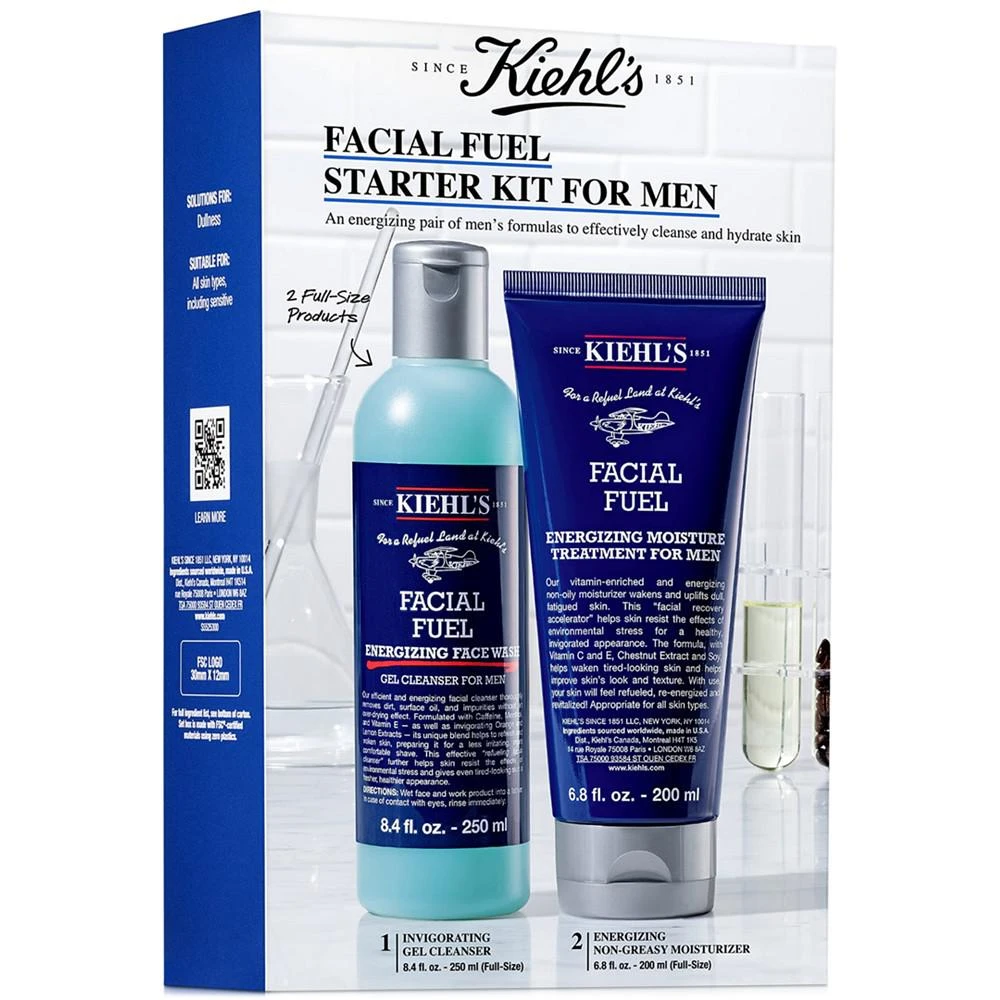 商品Kiehl's|2-Pc. Facial Fuel Starter Set For Men,价格¥380,第3张图片详细描述