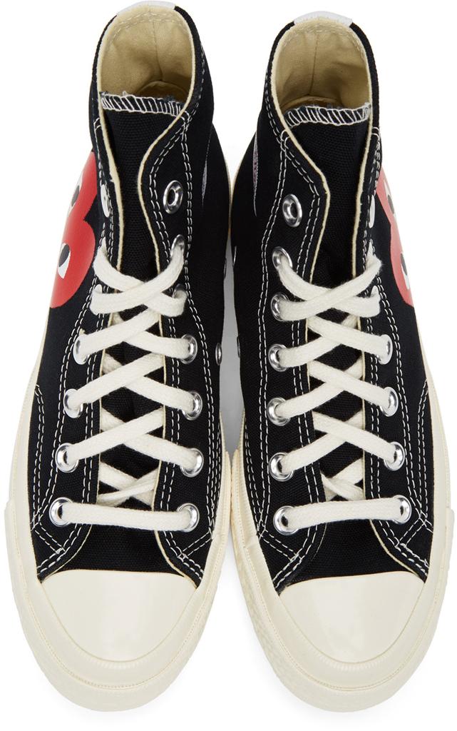 Black Converse Edition Half Heart Chuck 70 High Sneakers商品第5张图片规格展示