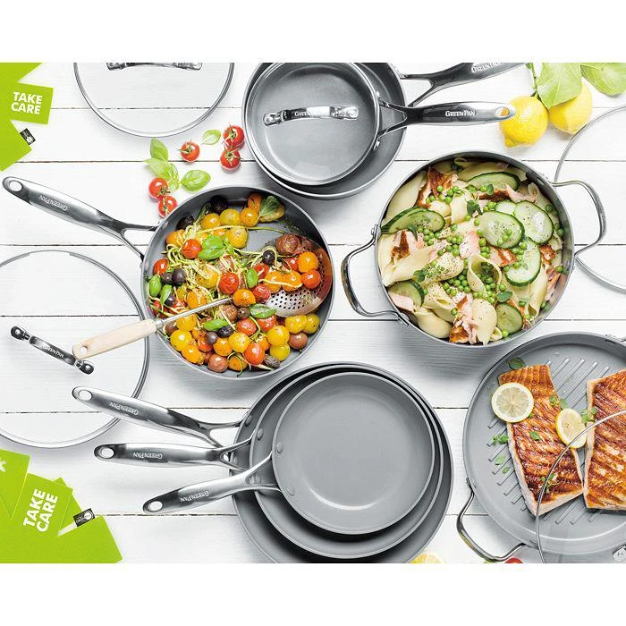 商品Greenpan|Valencia Pro 13-Piece Cookware Set + Bonus,价格¥3359,第3张图片详细描述
