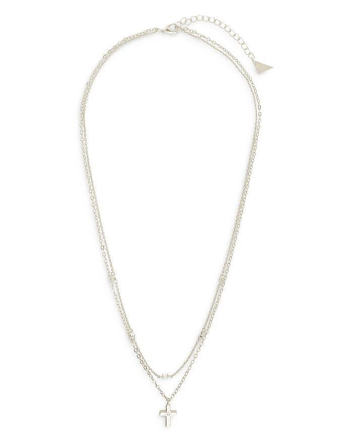 商品Sterling Forever|Magdolina Layered Necklace, 20",价格¥452,第3张图片详细描述