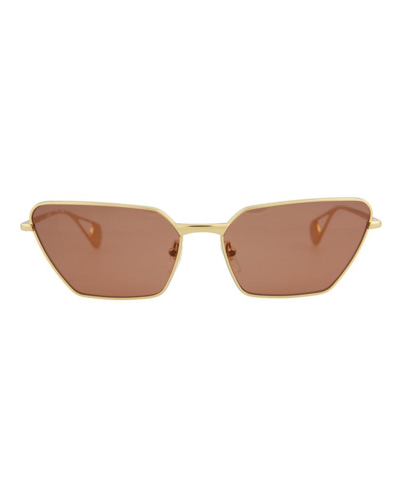 商品Gucci|Cat Eye-Frame  Metal  Sunglasses,价格¥960,第1张图片
