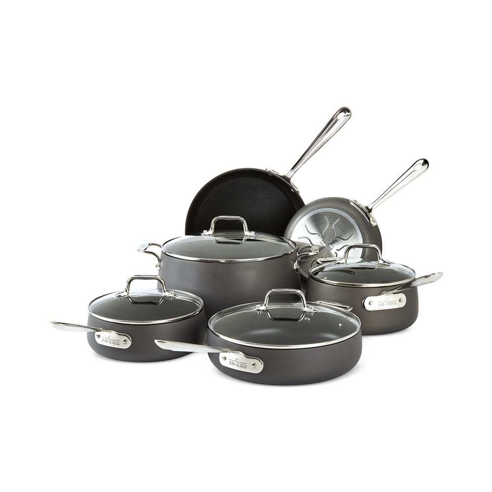 Hard-Anodized 10-Piece Cookware Set商品第4张图片规格展示