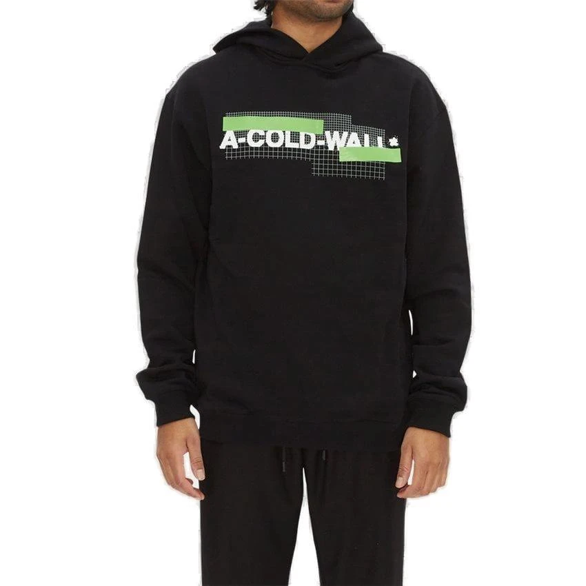 商品A-COLD-WALL*|A-Cold-Wall* Logo-Printed Long-Sleeved Hoodie,价格¥848,第2张图片详细描述